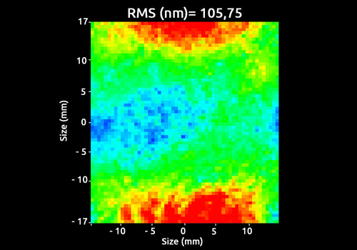 RWE | flat 3" surface | 2040 nm